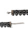 Gothic 3D Rose & Embroidered Lace Choker Necklace