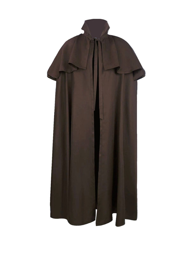 1930s Solid Halloween Gothic Medieval Death Cloak, vintage fashion, retro style - perfect for women who love vintage and retro fashion
