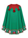 Green 1940s Christmas Top 2