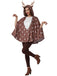 Christmas Spotted Reindeer Hooded Cape Costume 4