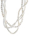 Retro Multi-Layered Pearl Pendant Necklace