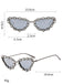 Vintage Diamond Cat Eye Sunglasses