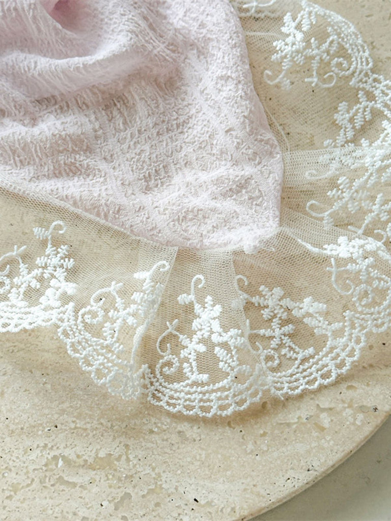 Retro Lace Casual Style Scarf Headband