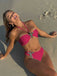 1960s Starfish Lace-Up Halter Bikini Set