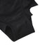 Black 1980s Solid Gothic Bat Wings Bikini Set