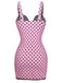 [Pre-Sale] Pink 1960s Polka Dot Lace One-Piece Swimsuit