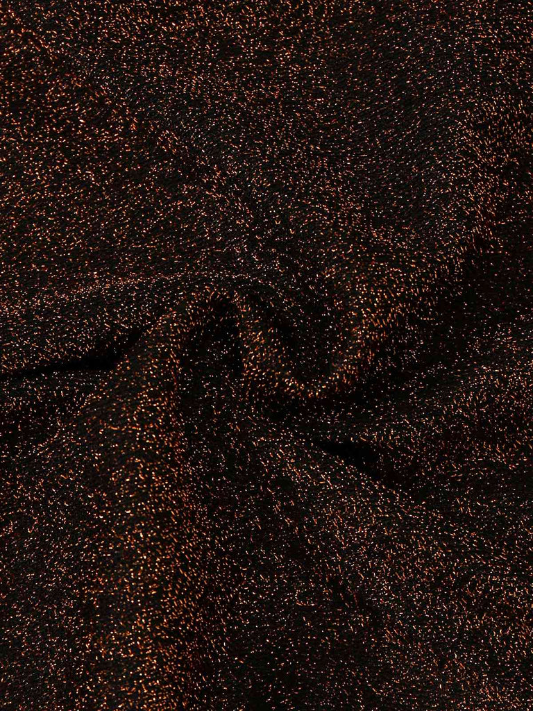 1940s Glitter Halter Cutout Bow One-Piece Swimsuit