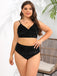 [Plus Size] Elegant 1950s Vintage Classic Swimsuit 4