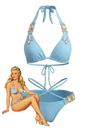 1980s Vintage Retro Bikini Set 10