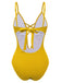 1930s Lace Knitted One-Piece Swimsuit