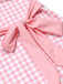 [Pre-Sale] Pink 1940s Plaid Halter One-Piece Swimsuit