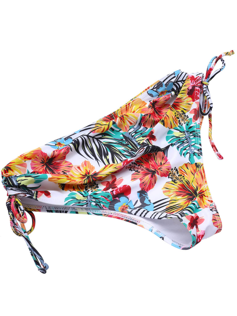 1960s Tropical Halter Bikini Set & Cover-Up