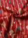 [Pre-Sale] Red 1950s Christmas Candy Stripe Plush Trim Pajama Set