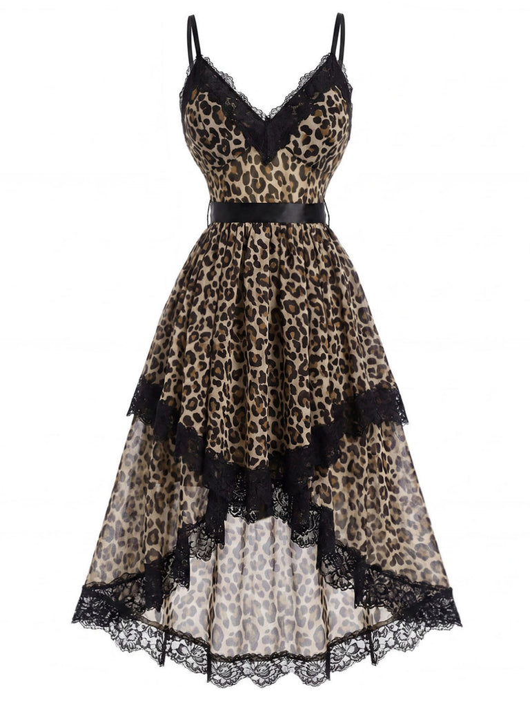 [Pre-Sale] Black 1930s Lace V Neck Nightgown 2