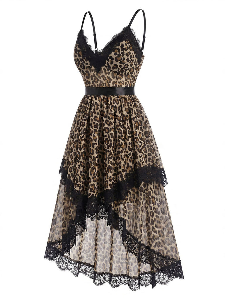 [Pre-Sale] Black 1930s Lace V Neck Nightgown 3