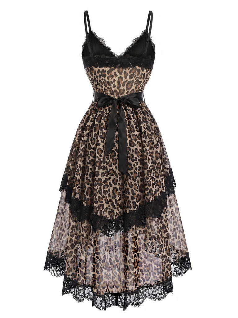 [Pre-Sale] Black 1930s Lace V Neck Nightgown 4