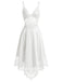 [Pre-Sale] White 1940s Lace Vintage Classic Nightgown 2