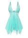1980s Lace Mesh Sleepwear Classic Nightgown 4