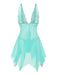 1980s Lace Mesh Sleepwear Classic Nightgown 5