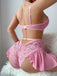 1960s Floral Lace Nightgown With Garter Straps