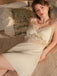 Green 1950s Lace Satin Nightgown 3