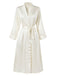 1950s Lace Satin Nightgown 2