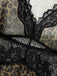 Brown 1950s Leopard Print Nightgown 4