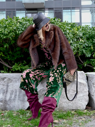 Green 1930s Velvet Vintage Jumpsuit