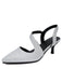 Vintage Shimmer Pointed Toe Kitten Heel Office Shoes - vintage shoes, retro heels