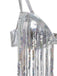 Silver 1970s Holographic Sequin Fringe Bikini Set - vintage fashion, retro style
