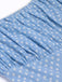 Sky Blue 1950s Strap Polka Dot Swing Dress — vintage elegance for the modern woman