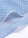 This Sky Blue 1950s Strap Polka Dot Swing Dress wraps her in 1950s elegance, one twirl at a time