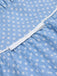 Sky Blue 1950s Strap Polka Dot Swing Dress: where 1950s romance meets her modern spirit