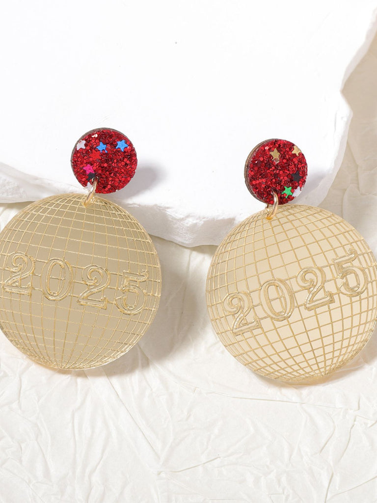 Sparkling 2025 Glitter Disco Earrings: vintage detail work for the woman who notices