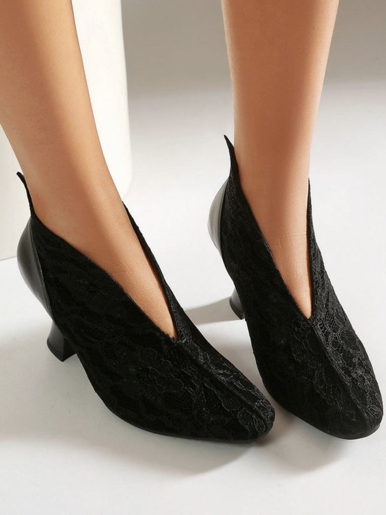 Pumps Square Toe Shoes