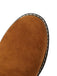 Suede buckle Faux Fur Knee-High Boots - vintage fashion, retro style
