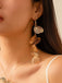 This Vintage Alloy Ginkgo Leaf Earrings carries 1950s stories waiting to be told