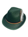 Vintage Bavarian Alpine Jazz Hat With Feather - vintage fashion, retro style