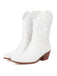 This Vintage Embroidered Chunky Heel Cowboy Boots whispers 1950s secrets to those who notice