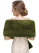 She throws on this Vintage Faux Fur Cape Scarf and the city feels like 1950s Paris