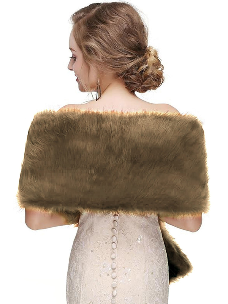 Vintage Faux Fur Cape Scarf: 1950s tailoring for the woman who leads