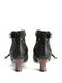 Vintage Faux Leather Pointed Toe Studded Sandals - vintage fashion, retro style, classic elegance for vintage lovers