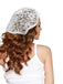 Vintage Floral Lace Head Covering - vintage fashion, retro style