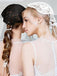 Vintage Floral Lace Head Covering - vintage fashion, retro style