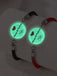 Vintage Glowing Sun Moon Stainless Steel Woven Luminous Bracelet - vintage fashion, retro style