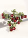 Vintage Handmade Cranberry Pearl Brooch, vintage fashion, retro style - perfect for women who love vintage and retro fashion