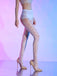 Vintage Heart Dots High-Waisted Pantyhose - vintage fashion, retro style