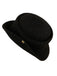 Vintage Hepburn Style Wool Flat-top Hat - vintage fashion, retro style