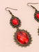 Vintage Lace Crystal Gothic Jewelry Set - vintage fashion, retro style