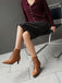 Vintage Lace-Up Kitten Heel Ankle Boots — 1950s vintage charm for her modern wardrobe
